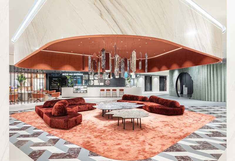 Der neue Look des Showrooms FAB Fiandre Architectural Bureau in Castellarano